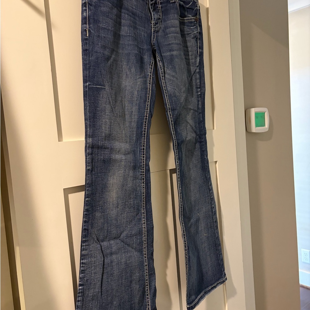 Amethyst Jeans Flare in Classic Blue